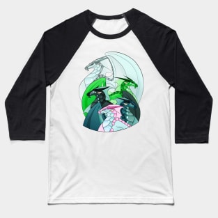 Wings of Fire - Animus Seawings Baseball T-Shirt